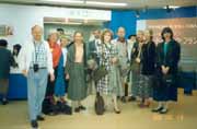Les artistes français lors du voyage organisé au Japon en 1988